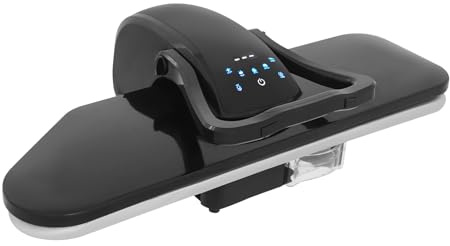 Intelligent Steam Press,Digital Steam Press with Multiple Fabric Settings,Steam Iron Press with Touch Screen,Suitable For Ironing Clothes,Sheets (BLACK 36inch)