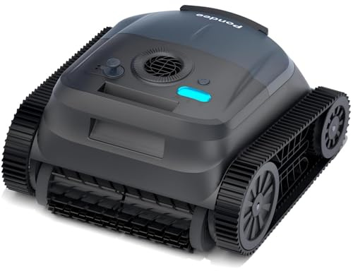 (2026 New) Pondee X5 Robot Limpiafondos Piscina y Paredes Sin Cable, Línea de Agua, Navegación Inteligente, Aspiradora 21 m³/h Saugkraft, 3 Motores Brushless, Autonomía 180 Min, Piscinas hasta 300m²