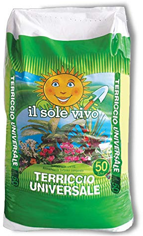 trasimeno Sole Vivo Terreau universel 80 l pour plantes vertes, à fleurs et bulbes