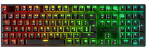 Oversteel - KOVAR Tastiera da gioco wireless, retroilluminata RGB, interruttore meccanico Outemu Red, Anti-Ghosting, layout Italiano PC/MAC/Android