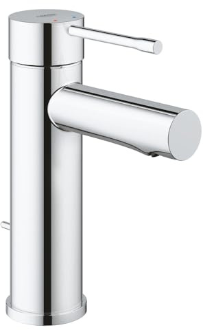 GROHE Enhands-tvättställsblandare Essence 24175_1, S-storlek, enhålsmontering, dragstång avloppsarmatur, Professional Edition, krom