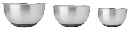 KitchenAid Stainless Steel Mixing Bowls, Set of 3