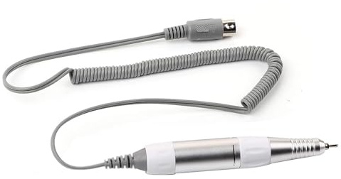 Torno para Uñas, 12V Taladro Eléctrico para Uñas Manicura Eléctrica Mango de Taladro de Uñas Taladro de Arte de Uñas Pieza de Mano Máquina de Taladro de Uñas para el Cuidado de las Uñas, Manicura(12V)
