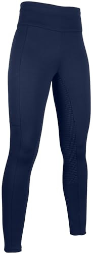 HKM dam Leggings Cosy Style Silikon-helskodd