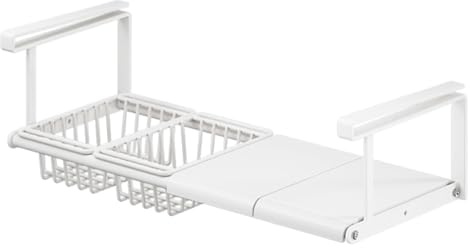 Generisch Cesta de almacenamiento para armario inferior, organizador para lavandería, soporte para debajo de la mesa extensible para armario, cocina, dormitorio, habitación de estudiante