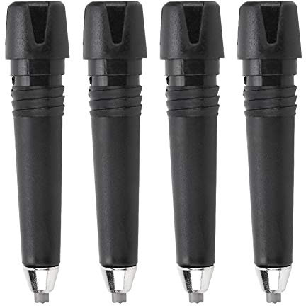 4 Pezzi Bastoni da Trekking Punte in Gomma di Ricambio Accessori Escursionismo Trekking Passeggiata Antiscivolo Resistente