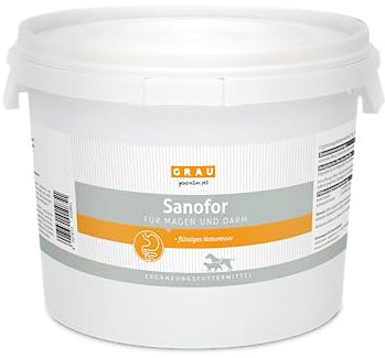 GRAU L’original Sanofor Tourbe Thérapeutique Reconstituante Pour La Flore Intestinale, Pour Flore Et Muqueuse Intestinales Vivantes, Lot De 1 (1 x 2,5 kg), Complément Alimentaire Pour Chiens/chats