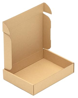 Boîtes aux courriers Maxi KK Verpackungen | 50 pièces, 200 x 152 x 40 mm, cartons d'expédition pour expéditions de marchandises | Boîtes pliantes pour envois de maxi-lettres
