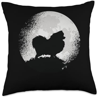 Pomeranian Pom-Dog Throw Pillow