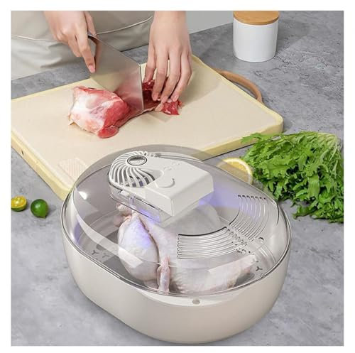 6 In 1 Tabla Descongelar Alimentos DescongelacióN RáPida Y EsterilizacióN UV, Charola Descongelar AtomizacióN Y PreservacióN UltrasóNica, Tabla De Descongelar CóModo, Seguro Y RáPido