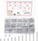 600 Stück M4 Schrauben Set, Linsenkopfschrauben Muttern und Unterlegscheiben Set, Kreuzschlitzschrauben mit Muttern, Gewindeschrauben Maschinenschrauben und Muttern Sortiment Kit(Silber 600 M4)