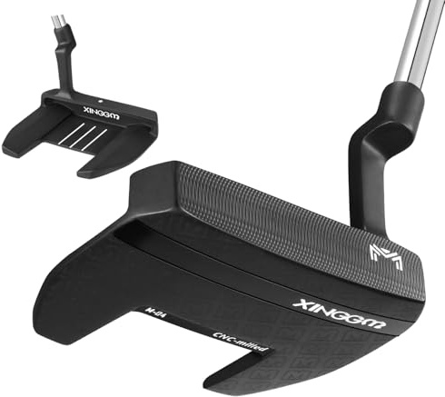 XINGGM CNC Golf Putter for Men Right Handed,Blade/Mallet Putters,Golf Head Cover Included-34 Inches (2025 Model，M-04 PT)