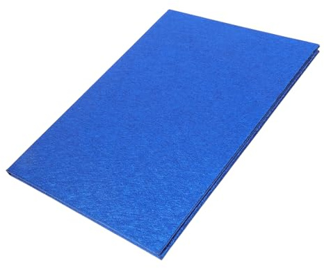 OATIPHO Carpeta para Certificados Tamaño A4 Azul Brillante Portacertificados de Tapa Dura Gruesa Funda Protectora para Diploma y Documentos Oficiales Adecuado para Oficina y
