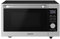 Panasonic NN-C69KSMEPG Forno a Microonde Combinato con Grill e Piatto Rotante in Vetro, 30L, 1000W, 40/100-220°C, 30 Programmi Automatici, Auto Defrost, 5 Livelli di Potenza, Display LED, Acciaio Inox