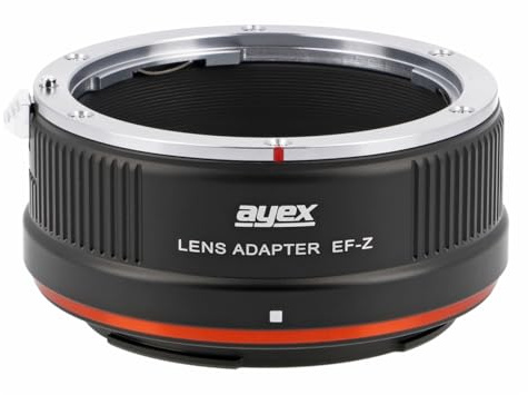 ayex Objektivadapter Kompatibel mit Canon EF Bajonett Objektive Kompatibel mit Nikon Z Kameras EOS-Z