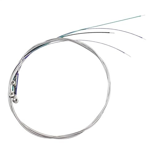 Kompletter Satz Bratschensaiten, Saiten für Bratscheninstrument,4X Ersatzsaiten für Bratscheninstrumente | Schulaufführungskonzert-Bratscheninstrument ersetzt Saiten für Bratschenschüler