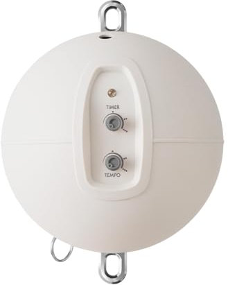 Moonboon Federwiege Motor Original - Cremeweiß - Geräuschloser, Einstellbarer Schaukelmotor für Babyhängematten & Wiegen - Sanfte Bewegung für Besseren Schlaf