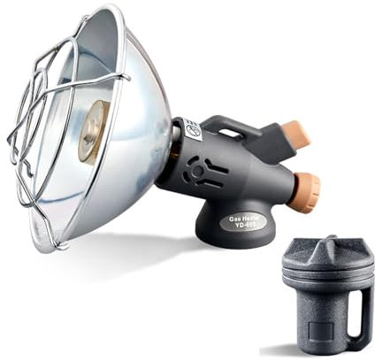 omiinitio Pratico riscaldatore a gas in miniatura Set Piccoli Riscaldatori Ricaricabili Per Esterni