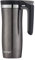 Contigo Reisebecher aus Edelstahl mit Griff und leicht zu reinigendem Deckel, 473 ml.