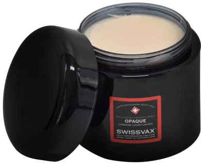 SWISSVAX Opaque Premiumwachs für Mattlack, Mattlackfolien und mattlackierte mattfolierte Oberflächen, 50 ml