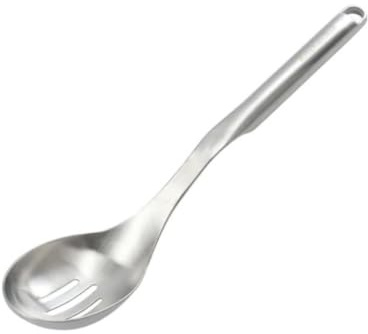KitchenAid Premium Stainless Steel Slotted Spoon, Large Serving Spoon