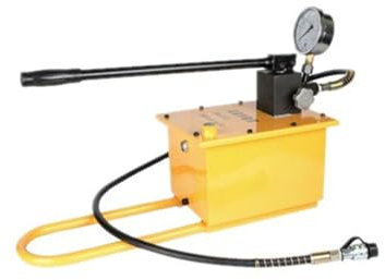 SENMIAO Pompe hydraulique à main, pompe hydraulique haute pression, pompe à huile manuelle CP-180/CP-390/CP-700 (Color : CP-150 hand pump)