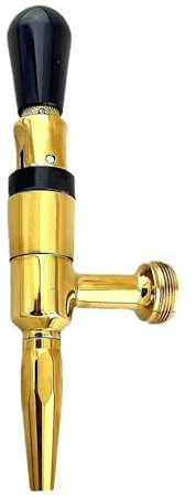 Stickstoff Bierhahn, Edelstah Nitro Kaffeehahn Stout Wasserhahn, Homebrew Keg (Gold)