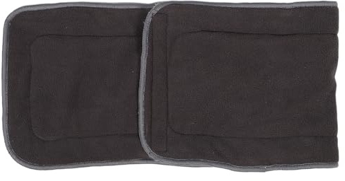 WEKADRIN Inserts pour Couches Lavables Adultes 20X65 CM en Bambou 4 Couches Ultra-Absorbants Réutilisables et Respirants pour Protection Nuit Personnes Âgées