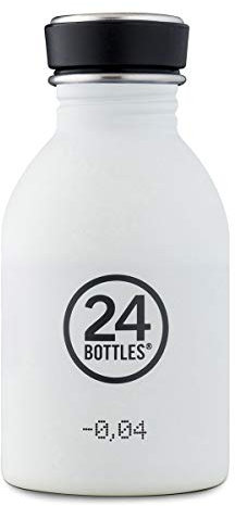 24 BOTTLES Urban gourde 250 ml Utilisation quotidienne Noir, Blanc Acier inoxydable