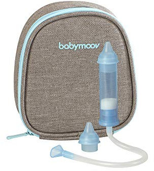 Babymoov Mund-Nasensauger - patentierter Nasensekretsauger, sanfte Nasenreinigung, Made in EU