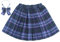 Maeau Faltenrock Kinder Mädchen Rock Kariert Kurz Gefaltete Röcke Plissee Kilt Tartan Rock Elastische Taille Schulmädchen Schuluniform Minirock Schule Tennis Skater mit Shorts Violett 7-8 Jahre 140