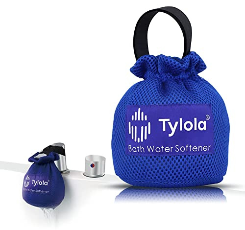 Tylola Bath Tech 2000 Badkarkran hårt vattenfilter bärbar vattenmjukgörare avlägsnar tungmetalljoner, järn, bly, kalksten. Lindrar torr hud, klåda, eksem