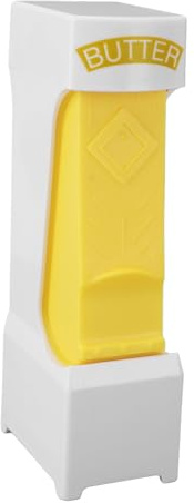 Dispenser di Burro con Lama in Acciaio Inossidabile, Affettaburro in ABS per Pane, Torte e Formaggio