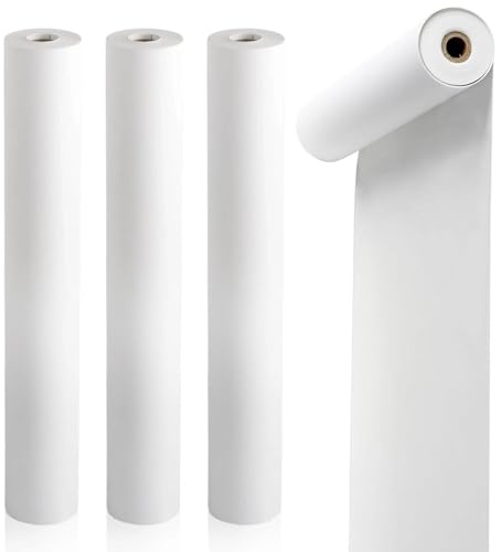Dwitkul 4 Rollos Papel Termico Impresora A4 Secado Rapido Libre BPA Papel Impresora Térmica para Impresión de Documentos, Páginas Web y Fotos