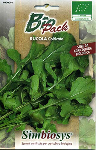 L'ORTOLANO Sementi Biologiche Per Ortaggi In Bustina Ad Uso Amatoriale (Rucola Coltivata)