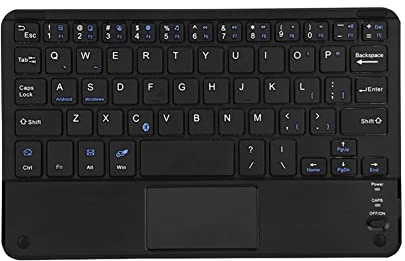 Ultratunt trådlöst Bluetooth-tangentbord med 59 pekplatta USB uppladdningsbart universellt bärbart tangentbord för för iOS för Android Tablet PC Smartphone