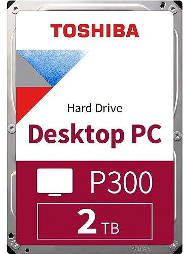 TOSHIBA Discos Duros Marca Modelo P300 Desktop PC - Disco Duro - 2 TB - Interno - 3.5 - SATA 6Gb/s - 5400 RPM - búfer: 128 MB