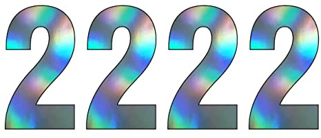 【Pack of 4】Multi Shine Silver Wheelie Bin Number (0) Self Adhesive Water Resistant Stickers, 7 Inches Bin Numbers for Wheelie Bins Dustbins Garbage bins (2)