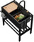 Spüle Edelstahl Freistehend Spültisch Spülbecken Raindance Wasserfall Sink Küchenspüle Rv Gastro Spüle Outdoor Nano Einzelspülbecken Außenbereich Haushalts Küche Waschbecken Waschtrog mit Wasserhahn (