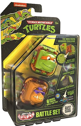Battle Cubes Ninja Turtles Michelangelo Vs Bebop 2-pack – Battle Fidget Set