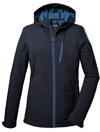 Killtec dam Kos 89 Wmn Sftshll Jcke Softshelljacka/utomhusjacka med huva