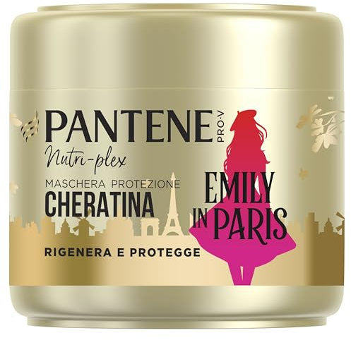 Pantene Pro-V x Keith Haring Edizione Speciale Maschera Protezione Cheratina Rigenera E Protegge 300ml per Capelli Secchi e Danneggiati. Aiuta a Riparare 6 Mesi di Danni con un Solo Uso