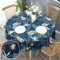 Tischdecke Rund 150 Hawaii Tischdecke Abwaschbar Wasserabweisend Gartentischdecke Wetterfest Tischdecke für Outdoor Polyester Dauerhaft Tischdecke für Küche Garten Café Picknick