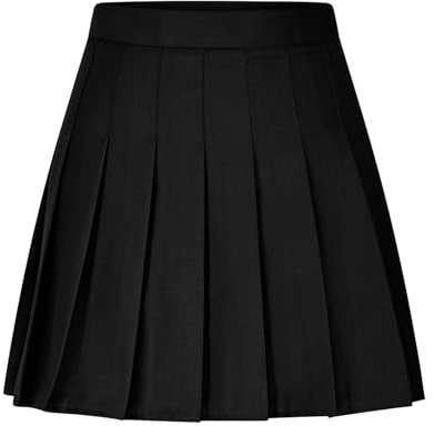 Women's Pleated Skirt Elastic High Waist Midi Skirts Summer Vintage Elegant A-Line Long Skirt Solid Plain Trendy Versatile Basic Casual Skirts