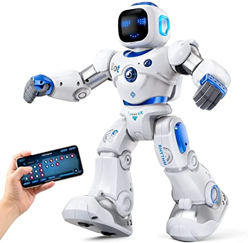 Ruko 1088 Smart Robot Toy for Kids, Interactive Voice APP Control, Large