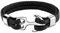 Emibele Armband für Damen, Robust Rindsleder, Mehrschichtig Vintage Anker Armband Wickelarmband - Schwarz mit Silbern Anker