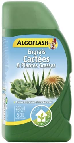 ALGOFLASH Engrais cactées Plantes Grasses 250ml /nc