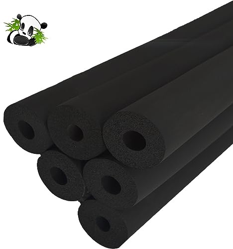 Cotone Manicotto Per Tubo Dell'acqua Isolante per Tubature Antigelo Tubi Coibentati in Schiuma 32mm 43mm 50mm 63mm 76mm 90mm per isolamento tubo copertura avvolgente utensili(T20mm X ID63mm X L1.8M)
