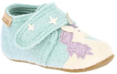 Living Kitzbühel Babyklettschuh Einhorn & Stern Fresh Mint Größe EU 29