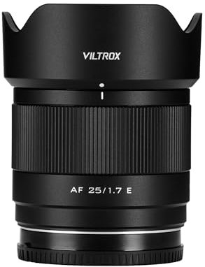 VILTROX AF 25mm F1.7 APS-C Camera Lens Auto Focus Light Weight Street Photography (for Sony E)